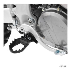 Zeta Max Foot Pegs - Honda CRF250R - Black