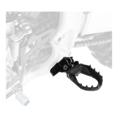Zeta Max Foot Pegs - Honda CRF250R - Black