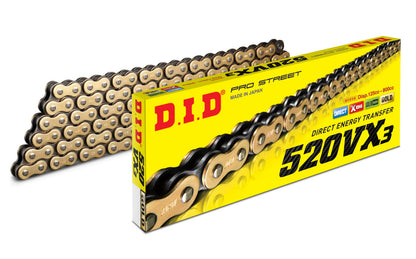 520VX3 GB -120   FB     PRO STREET  X-RING GOLD&BLK