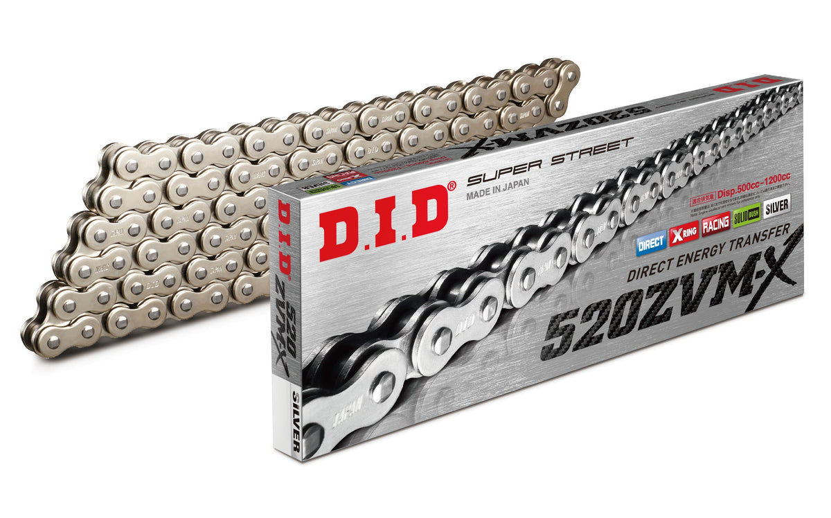520ZVM-X  S&S  -120 ZB  SUPER STREET  X-RING  SILVER