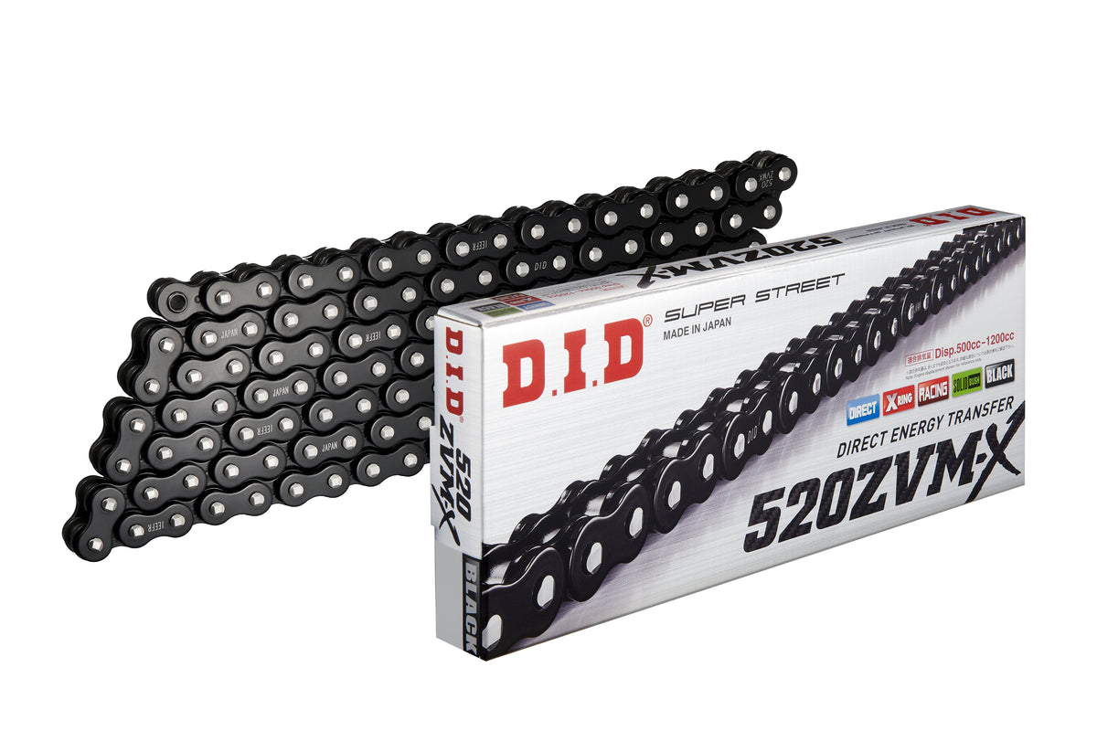 520ZVM-X  BLK  -120 ZB  SUPER STREET  X-RING  BLACK