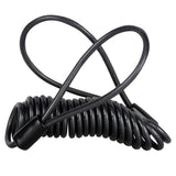 DISC LOCK REMINDER CABLE 4MM X 1.5M - BLACK