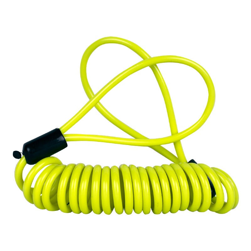 Disc Lock Reminder Cable 4mm X 1.5M - Yellow
