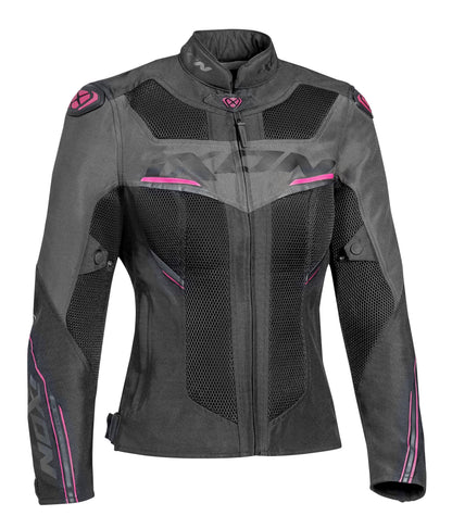 Ixon Draco Lady Jkt Blk/anth/fus