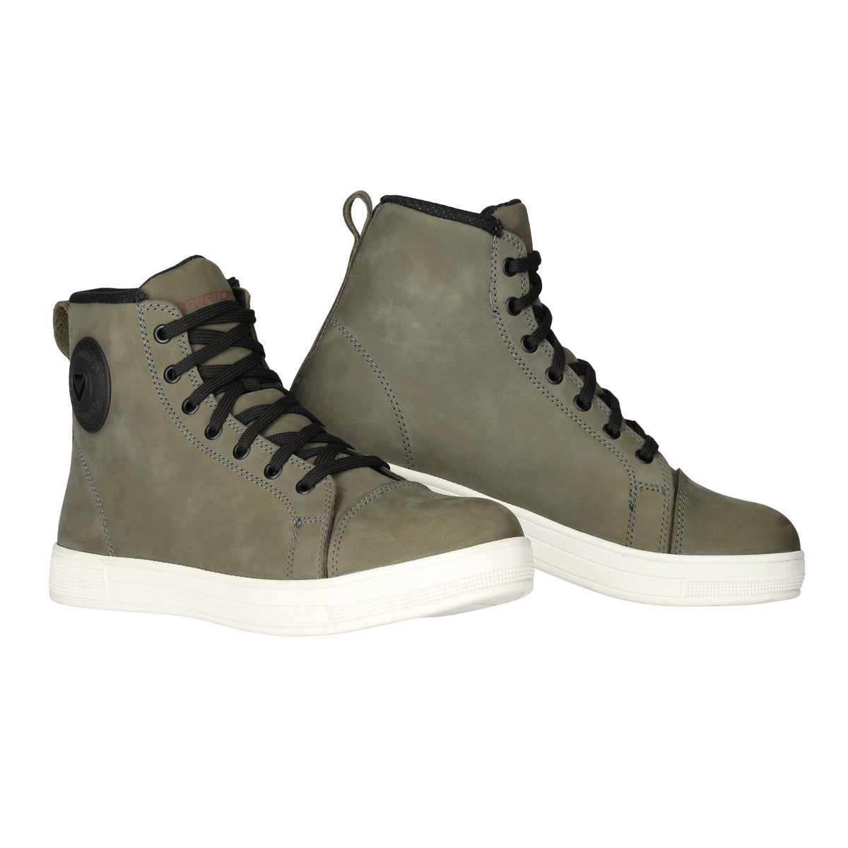 Dririder iRide 4 Protective Sneakers - OLIVE / WHT