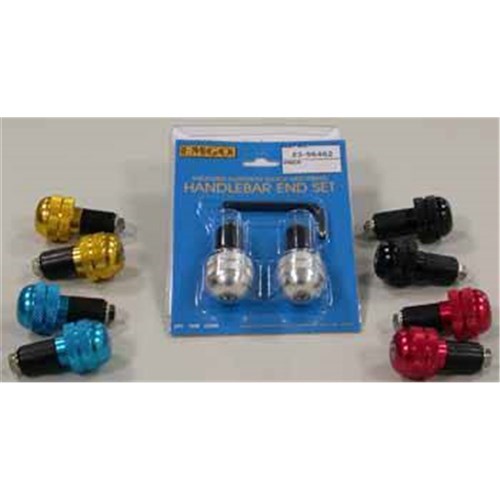 EMGO H/BAR END WEIGHTS BLK