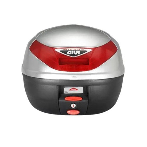GIVI * E260 CASE BLK/SILV +PLATE