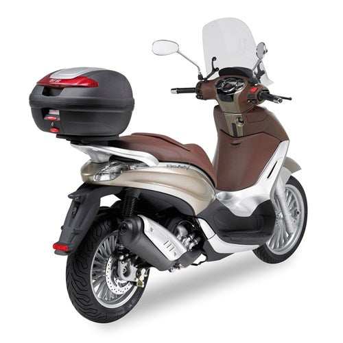 GIVI Specific Monolock Rear Rack - Piaggio Beveryly 125ie/300ie/350 10-20 (USE with Monolock Case Plate)