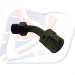 45 Deg Connector 1 x BSP Male 1 x BSP Swivel Female - E645B