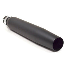 EMGO Muffler Tapered Turbo Flat BLK