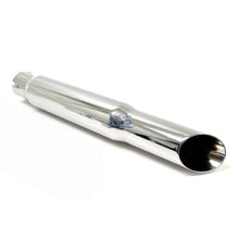 EMGO Muffler 15 Inch Slash Cut Flat BLK