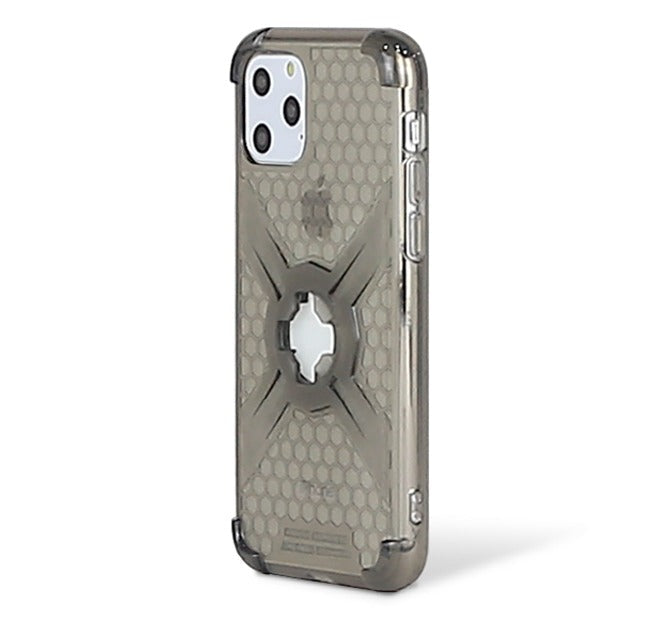 iPhone 11 Pro X-Guard Case Clear Grey + Infinity Mount
