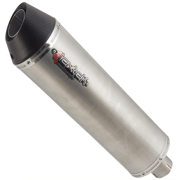RP1 Matte S/Steel Oval Exhaust Silencer