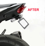 OGGY FENDER ELIMINATOR CB 750 (HORNET) 23-25 (Black) - FE574