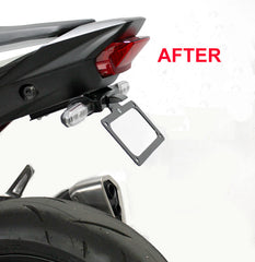 OGGY FENDER ELIMINATOR CB 750 (HORNET) 23-25 (Black) - FE574