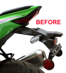 OGGY FENDER ELIMINATOR ZX-4R & ZX-4RR 24-25 (Black) - FE666