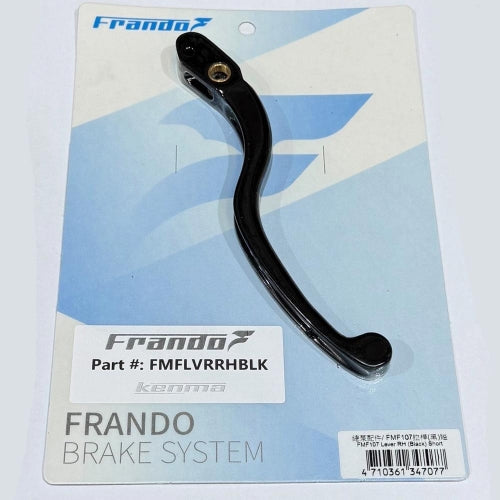 FRANDO REPLACEMENT RH LONG LEVER FOR FMF SERIES MASTER CYLINDERS (22.5CM) - FMFLVRRHBLK