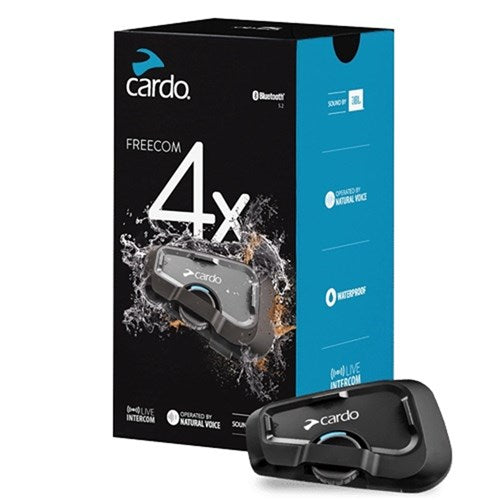 Cardo Freecom 4X Motorcycle Bluetooth Intercom - Single - view 4