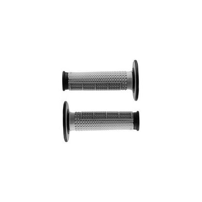 RENTHAL GRIPS DUAL COMPOUND HALF WAFFLE BLK/GRY Q70 (G151)