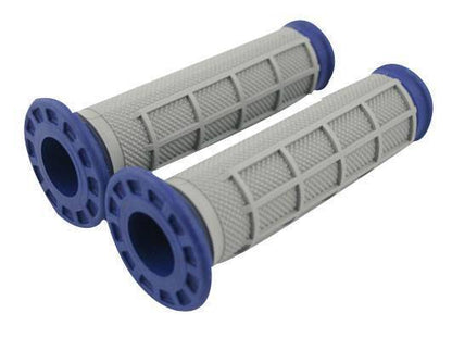RENTHAL ATV DUAL LAYER GRIPS DIAMOND/WAFFLE BLU Q70 (G170)