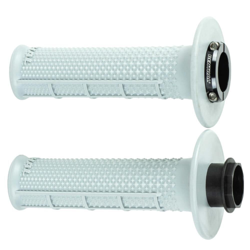 RENTHAL GRIPS MX ORIGINAL LOCK-ON TAPERED/HALF WAFFLE - SOFT (G238)