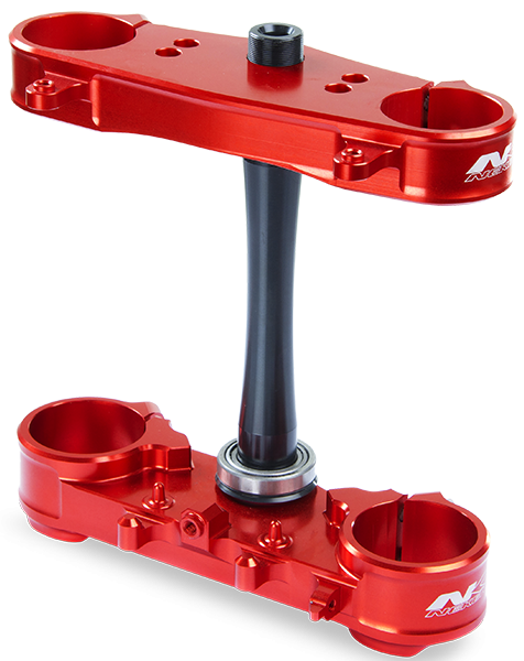 Triple Clamp CRF 250/450 Off-22 Red KST-CRF-20-14