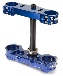 Triple Clamp Set HVA Off-22 Blue KST-FC-22-15