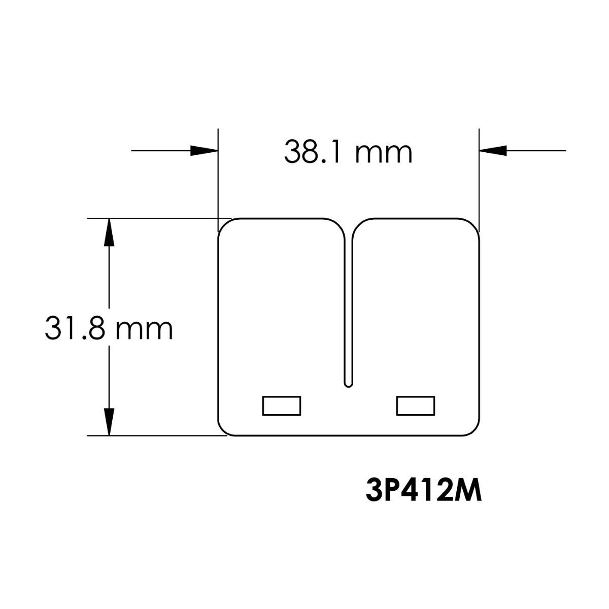 VForce3 Reed Petal Kit "412" Cage MT-3P412M
