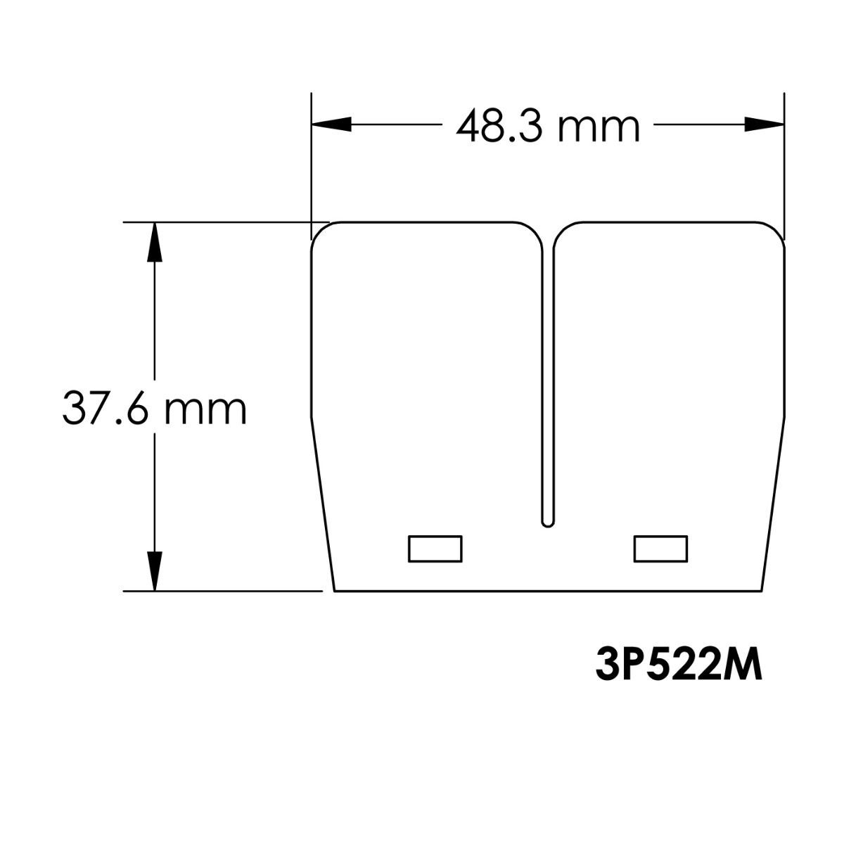 VForce3 Reed Petal Kit "522" Cage MT-3P522M