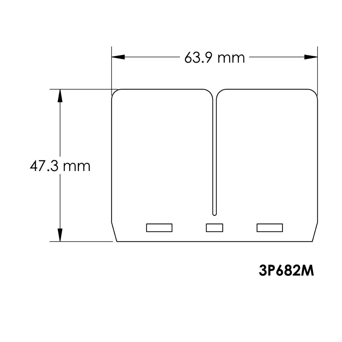 VForce3 Reed Petal Kit "682" Cage MT-3P682M
