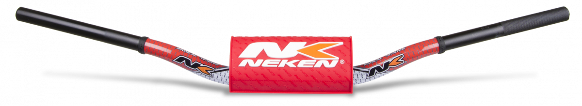 Neken Bar Conical White/Red - Trial R0004C-WH-RD