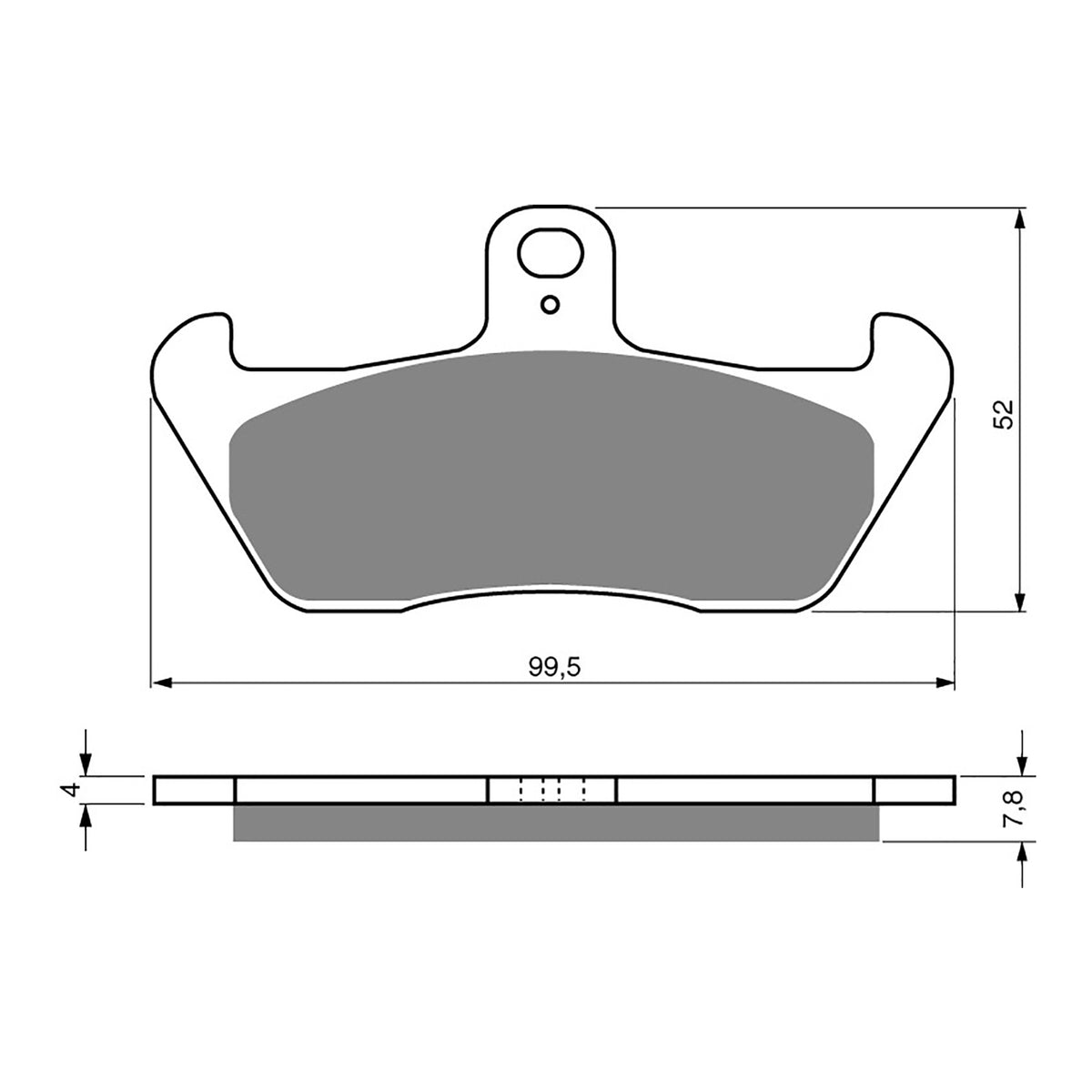 GOLDfren Brake Pads GF089 - S3
