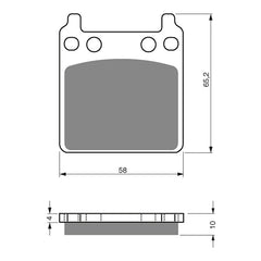 GOLDfren Brake Pads GF171 - S3