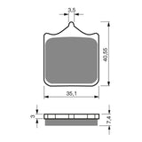 GOLDfren Brake Pads GF177 - S33