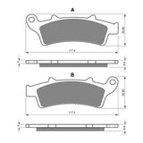 GOLDfren Brake Pads GF193 - S3