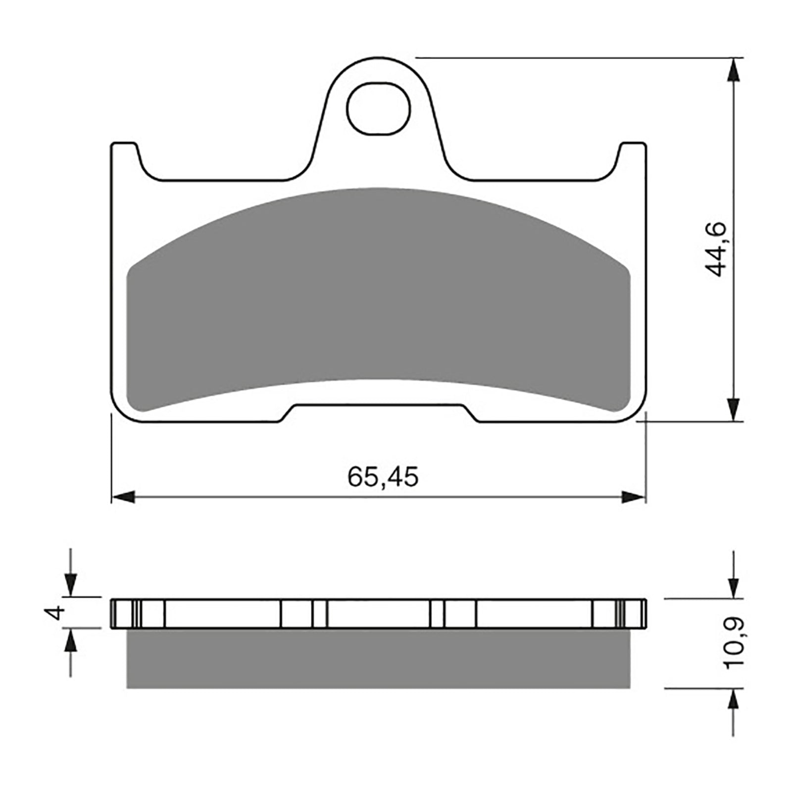 GOLDfren Brake Pads Off-Road Racing GF281 - K5 ( PR304 )
