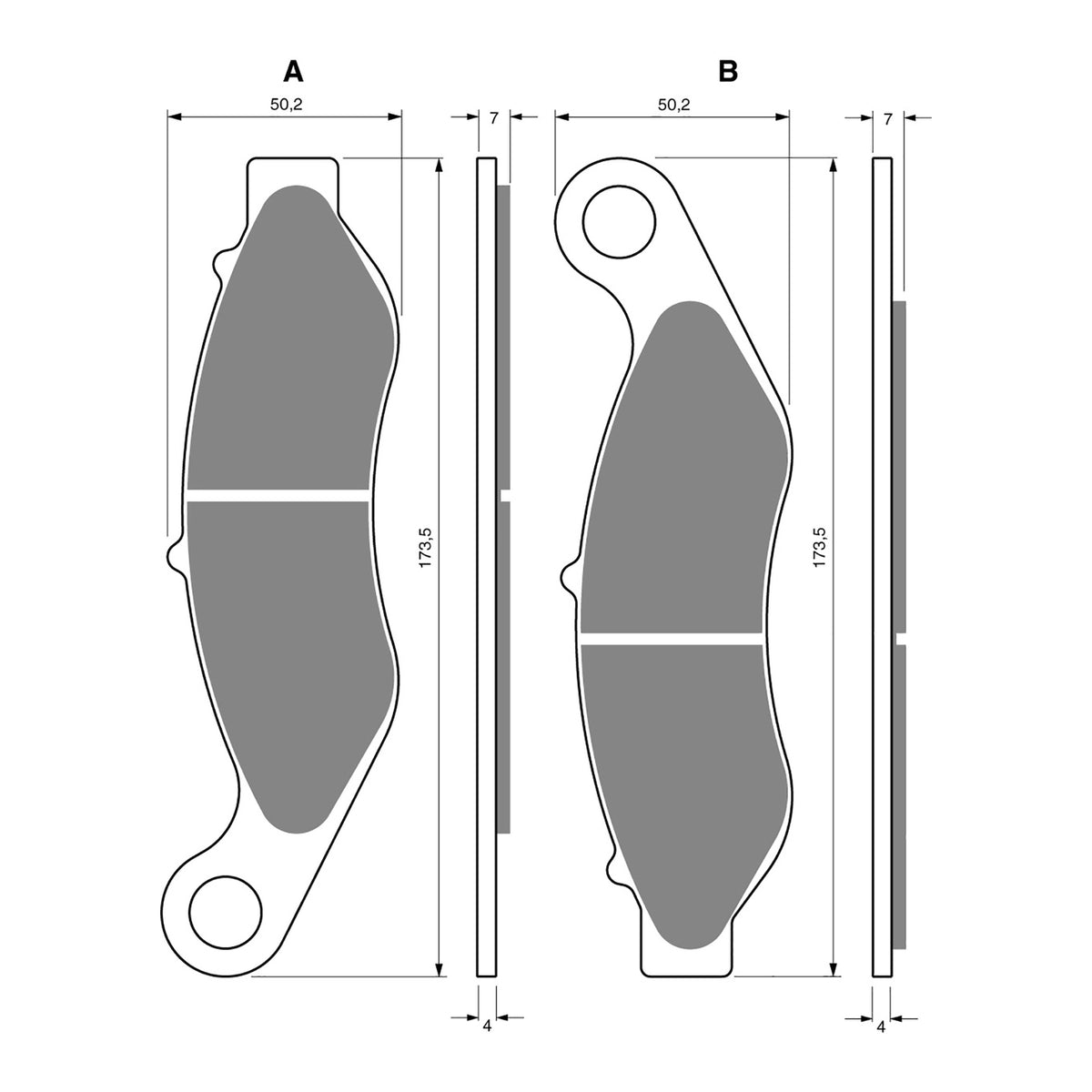 GOLDfren Brake Pads Sintered Sports GF352 - S3 ( P471 )