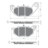 GOLDfren Brake Pads Sintered Sports GF369 - S3 ( P489 )
