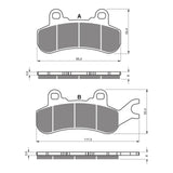 GOLDfren Brake Pads GF378 - K1