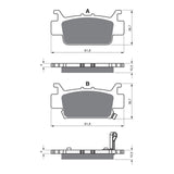 GOLDfren Brake Pads Off-Road Racing GF382 - K5 ( PR524 )