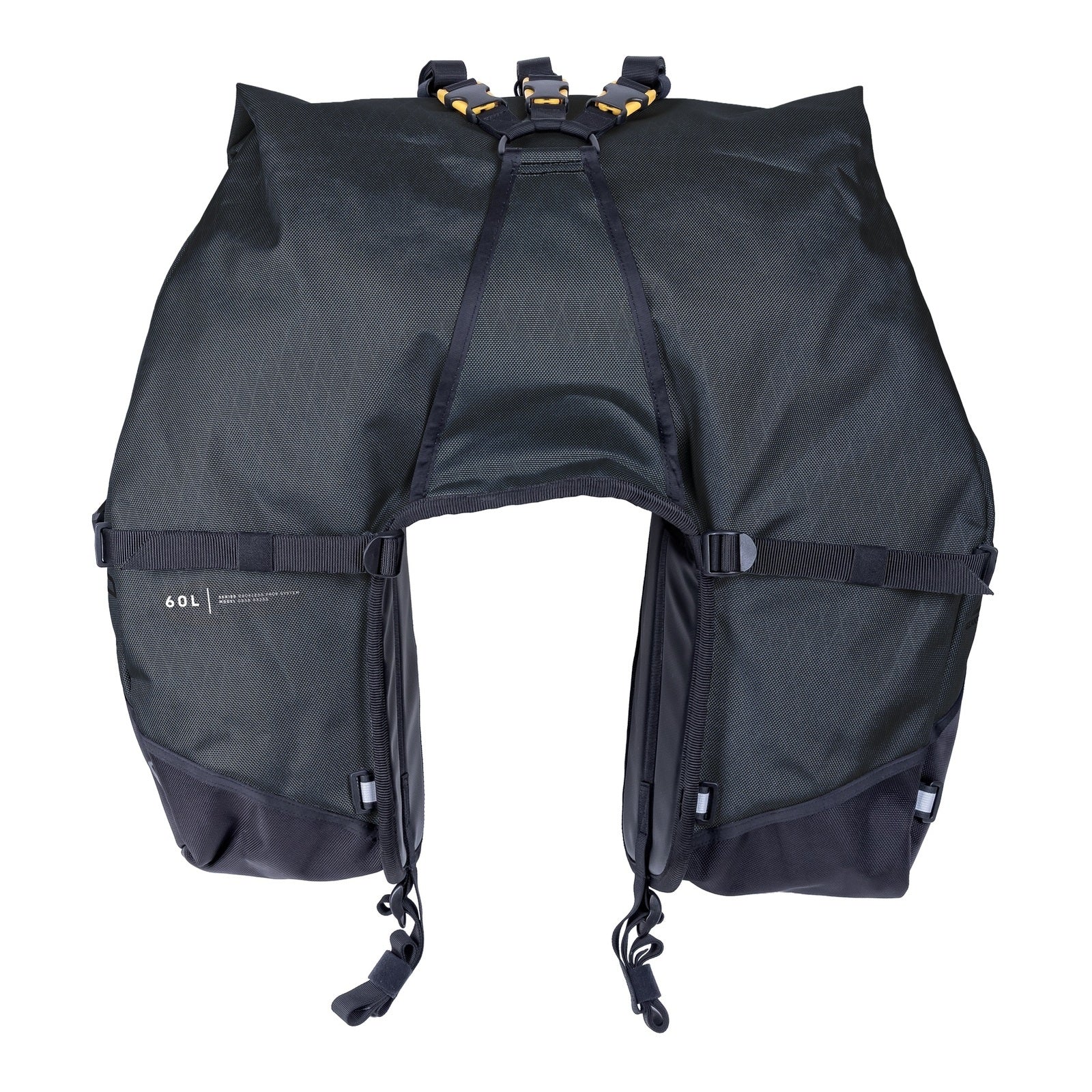 Giant Loop Great Basin Saddlebag ’26 Black 68L