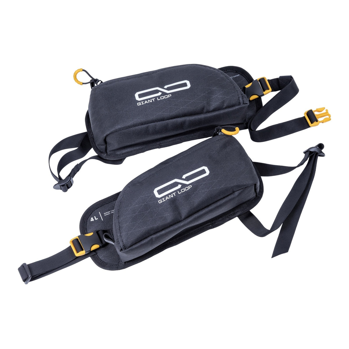 Giant Loop Pannier Pockets Pair '26 - Black (4L)