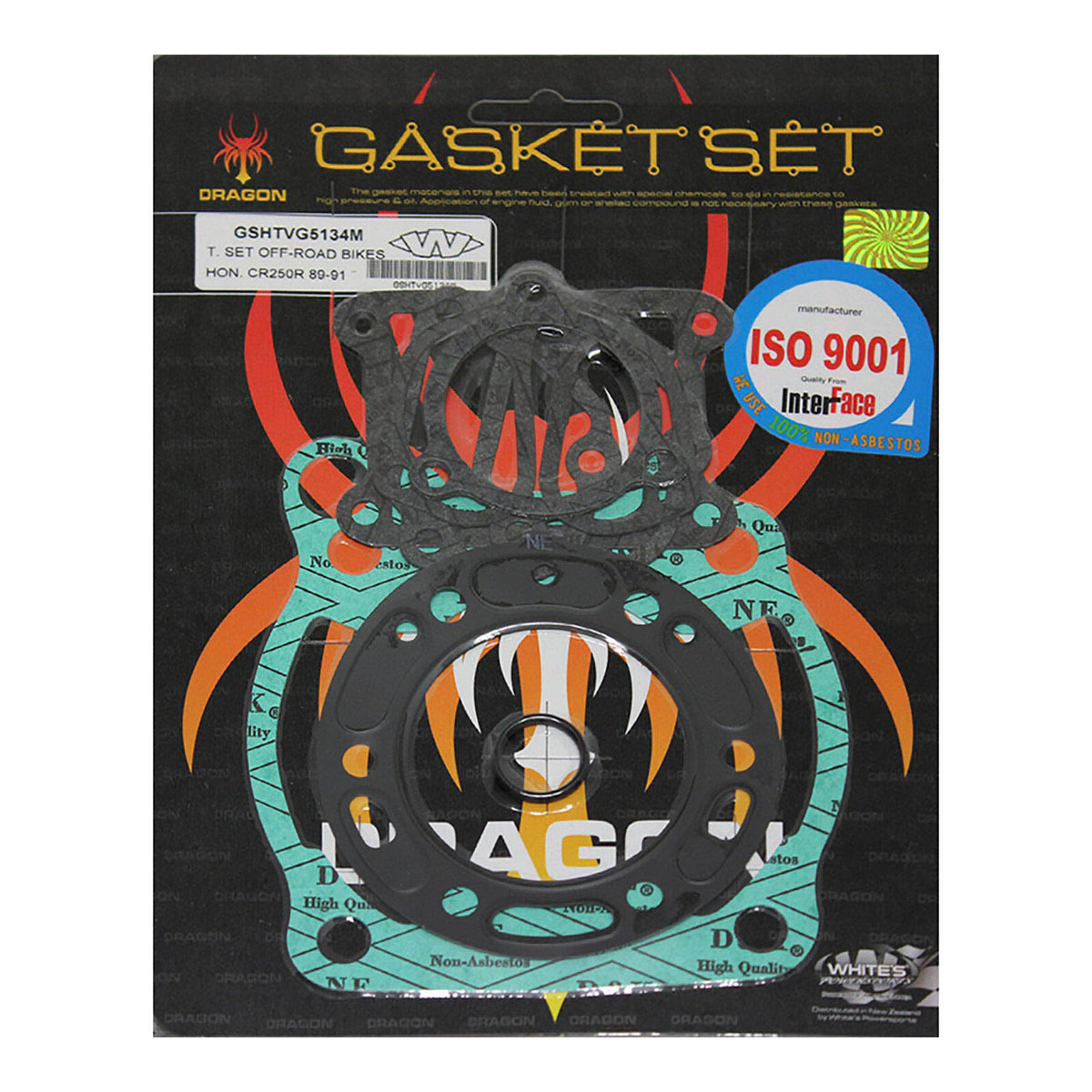 Whites Gasket Set - Top Honda CR250 '89-91