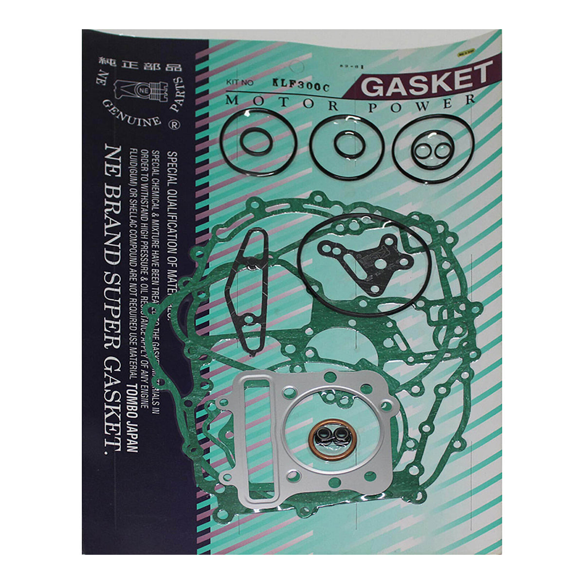 Whites Gasket Set Complete Kawasaki KLF300C Bayou 4X4 '89-'05