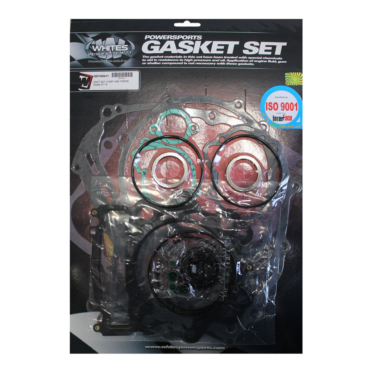 Whites Gasket Set Complete Yamaha YFM700 Grizzly '07-'14