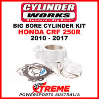 Big Bore Cylinder Kit HON CRF250R 10-17 (+3.2mm) 13.2:1 80mm. Includes (Cylinder, Piston Kit & Top-End Gasket Kit.) Uses Piston V-23653