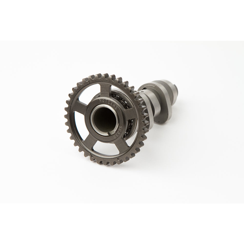 Camshafts HON CRF250R 10-15 ITR Design-Single-cam motor. Slight loss in low RPM torque, mid to top horsepower are increased. Uses stock auto-decompression mechanism.