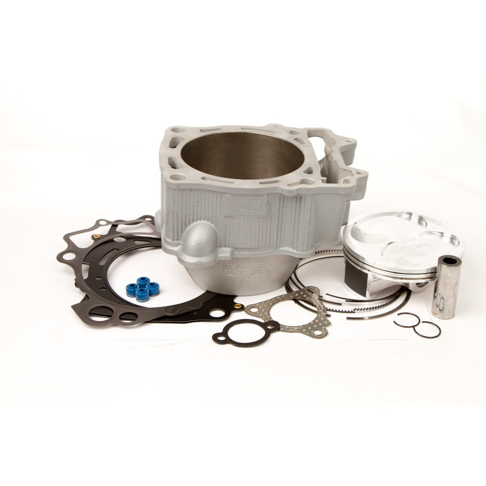 Big Bore Cylinder Kit YAM YZ450F 10-13 (+2mm) makes 468cc 12.5:1 Uses Piston V-23655. Includes: Cylinder, piston, rings, pin, clips, gaskets