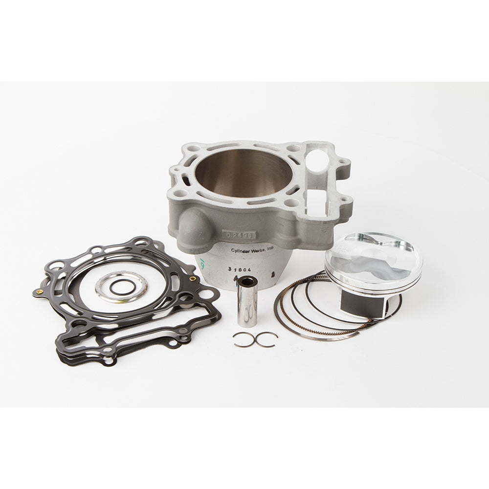 Big Bore Cylinder Kit KAW KX250F 09 (+3mm) 269cc Std Uses Piston V-23405. Includes (Cylinder, Piston, Rings, Pin, Clips, Gaskets)