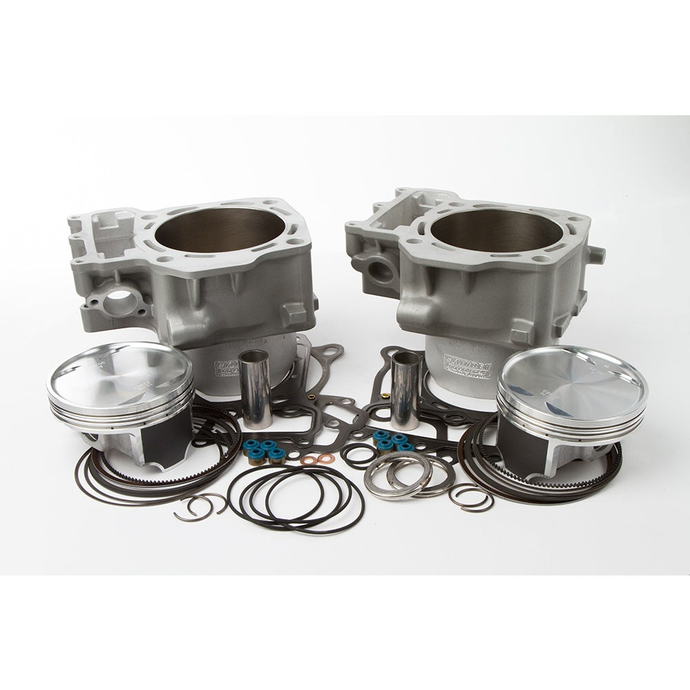 Big Bore Cylinder Kit KAW TERYX750 08-13 BRUTE FORCE750 05-14 (+6mm) 9:1 91mm. 860cc Uses Piston V-23910. Includes (Front and Rear Cylinders, Pistons Kits, and Top End Gasket Kits)